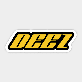 Yellow Deez Sticker